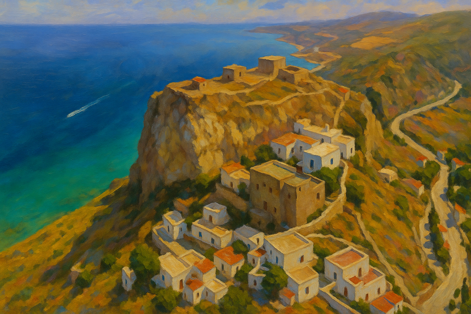 Skyros Aerial